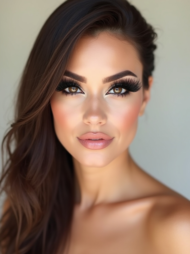 bold clumpy spider leg lashes