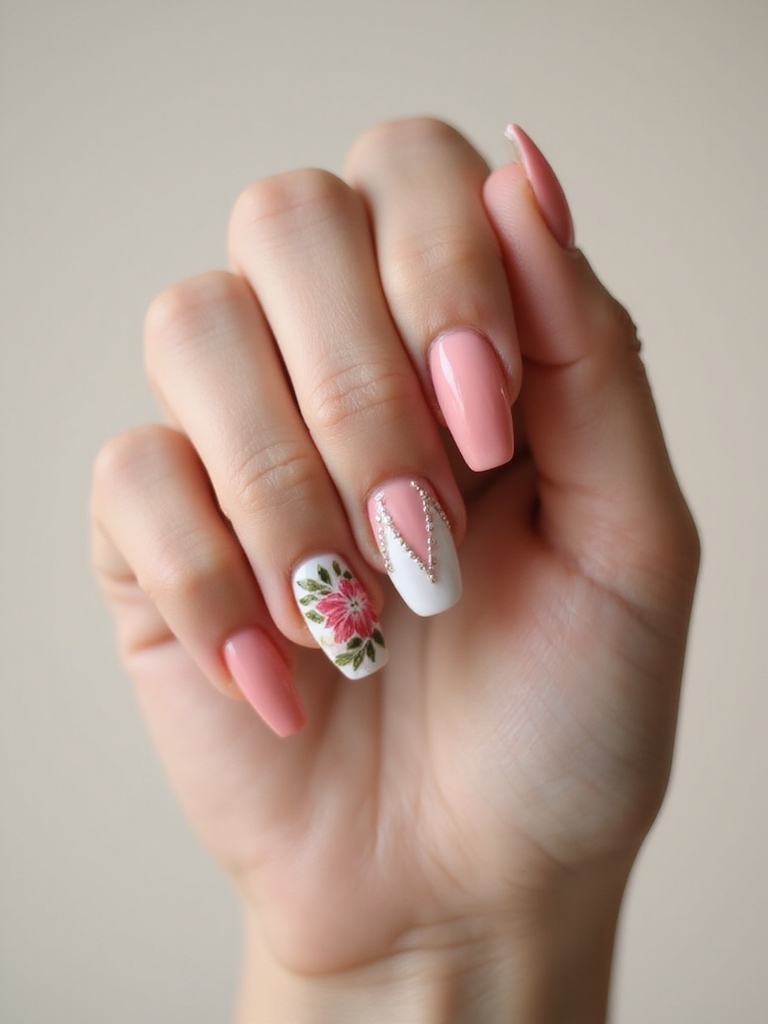 bold statement acrylic nails