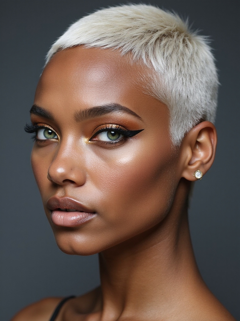 bold statement buzz cuts