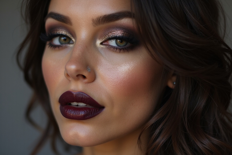 bold sultry empowered glam