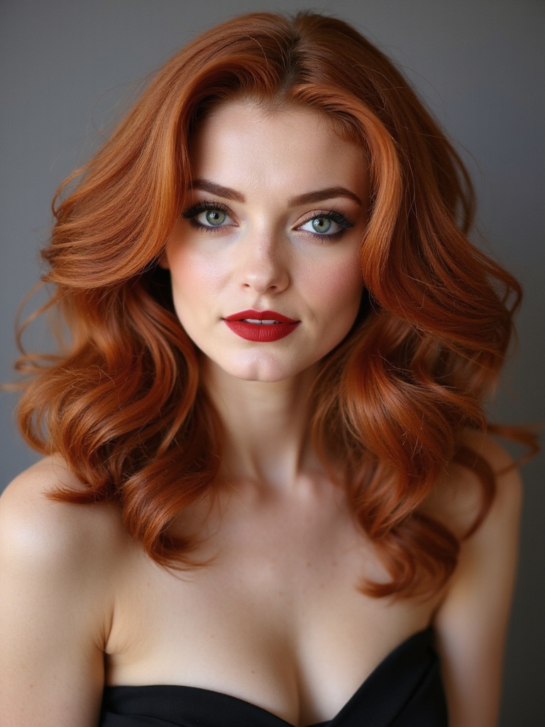 bouncy blowouts for glamour