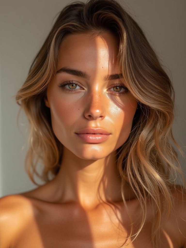 bronzed sun kissed effortless glow