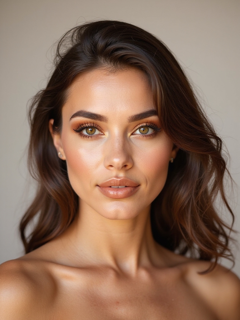 bronzed sunlit monochrome glow