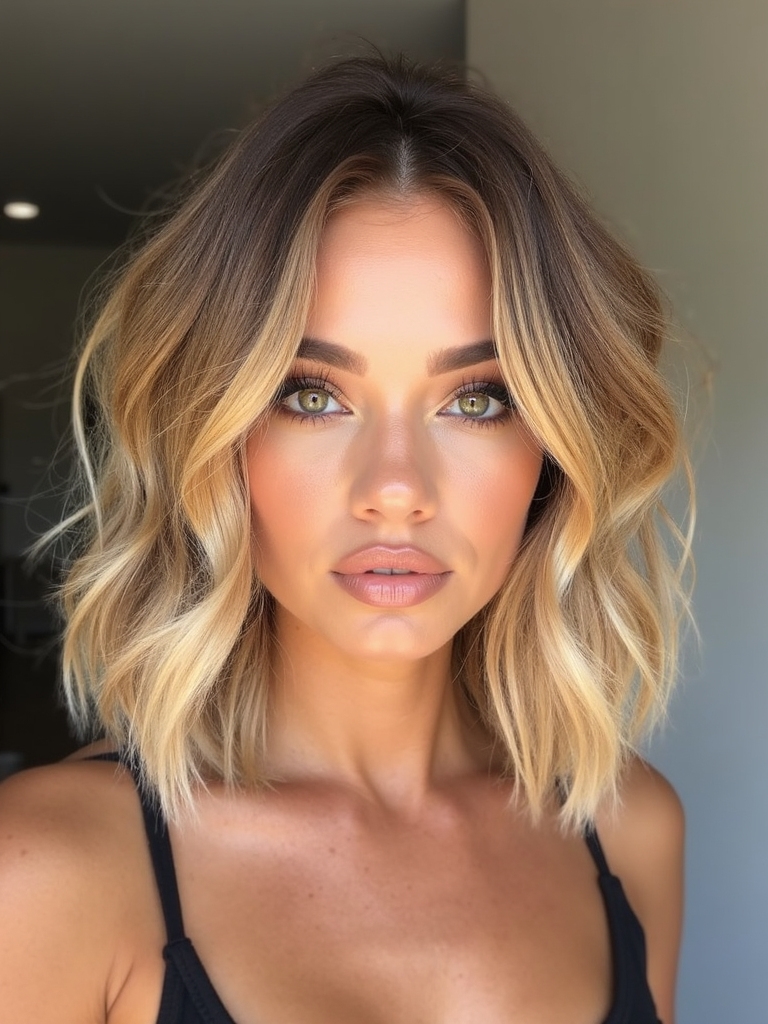 carefree beachy wavy lob