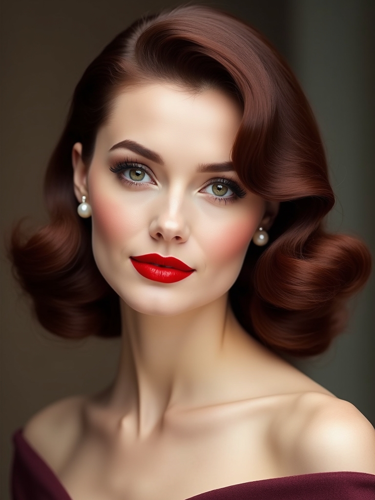 channeling old hollywood glam