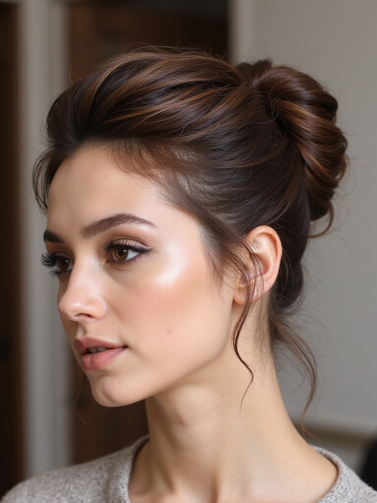 charming versatile bow shaped bun
