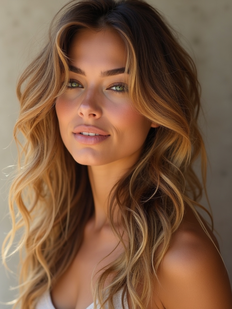chic boho loose waves