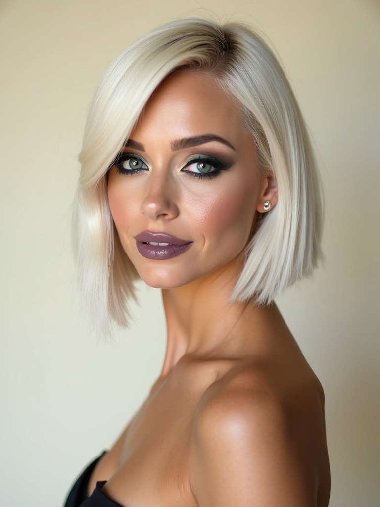 chic sleek bob hairstyles options