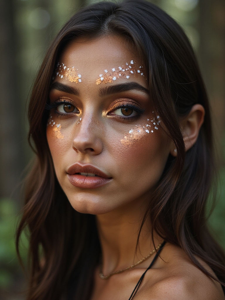 cinematic high contrast deer contour