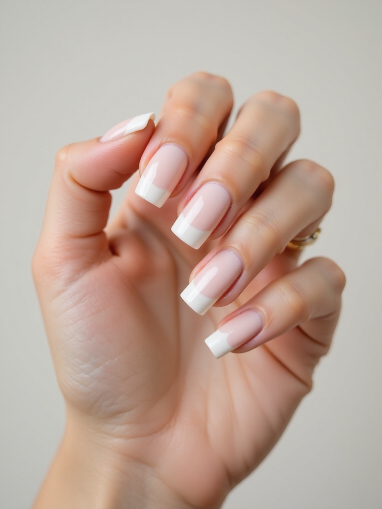 cloud kissed sheer milky nails