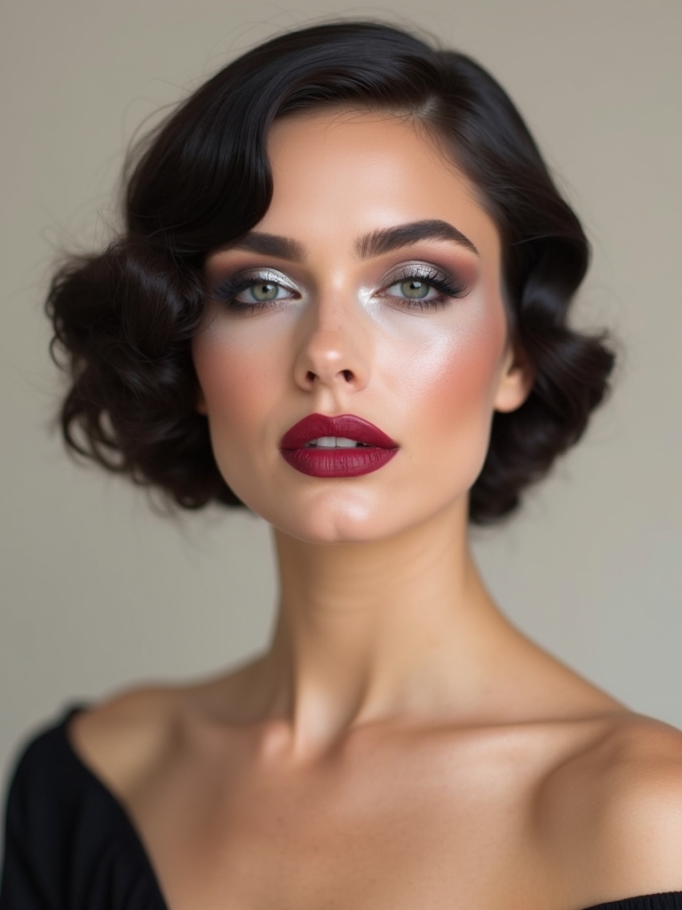 cool metallic smoky eyewash