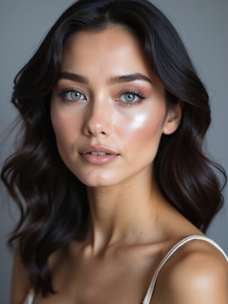 cool toned sculpted nude elegance