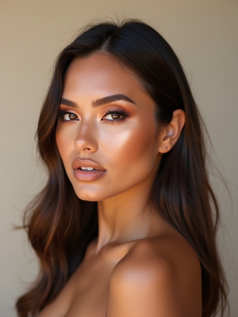 copper lined modern eye glow