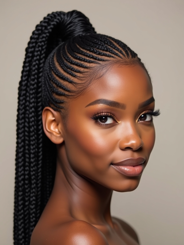 cornrows exude confidence and authenticity