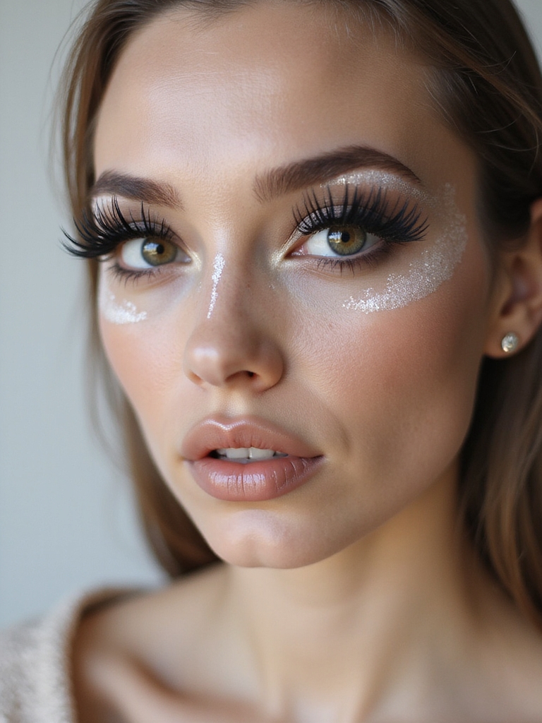 crisp clumpy spidery lashes