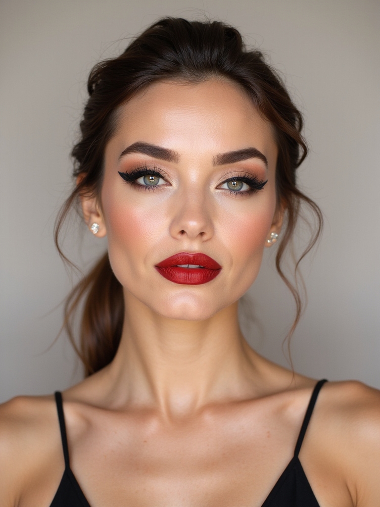 crisp winged liner red