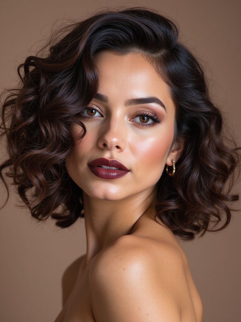 curly styles embody vibrant beauty