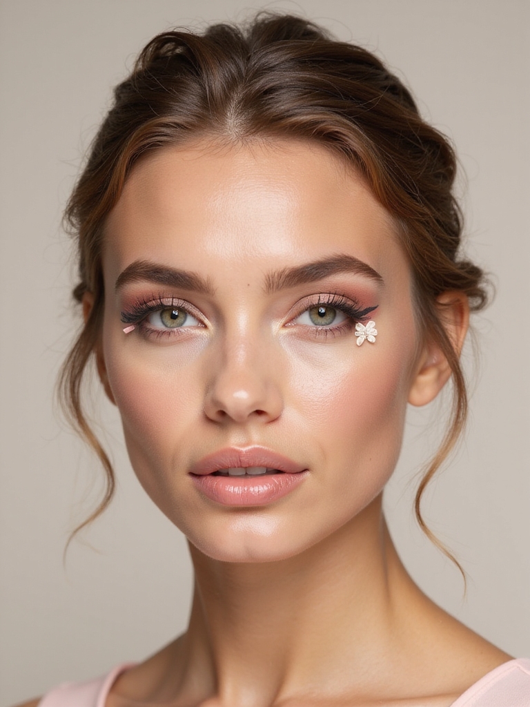 delicate bow accented kitten wing