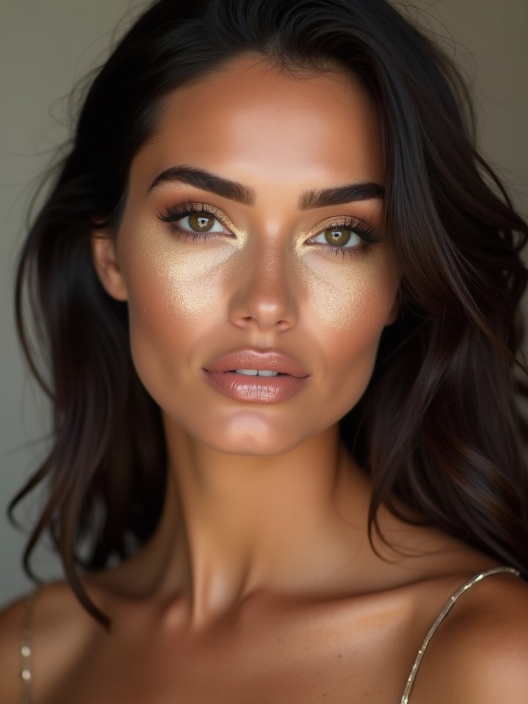 delicate cream champagne glow