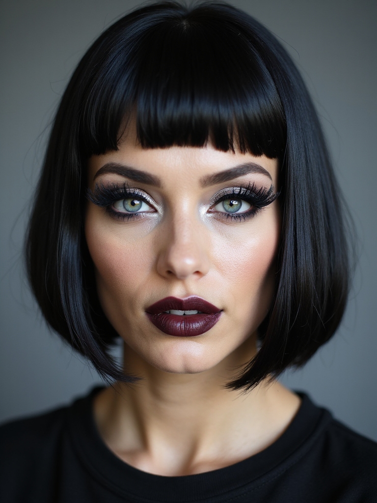 delicate gothic cobweb cornerlashes