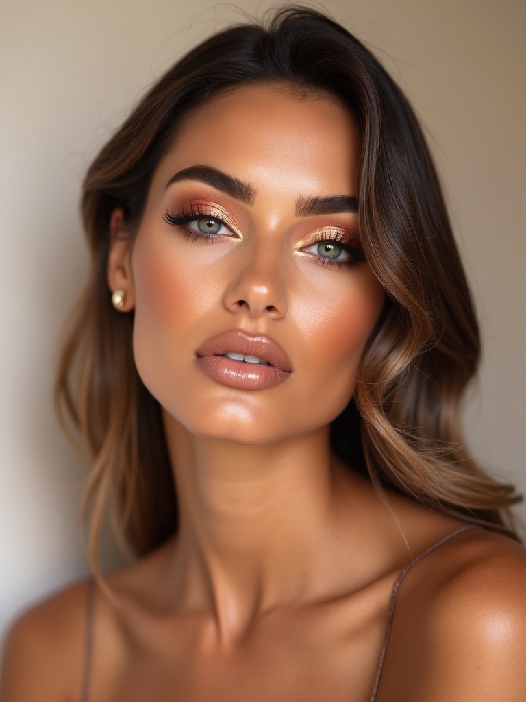 dewy rose bronze romantic glow