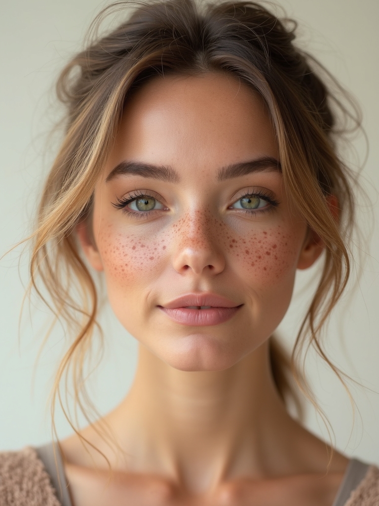 dewy sheer freckled natural glow