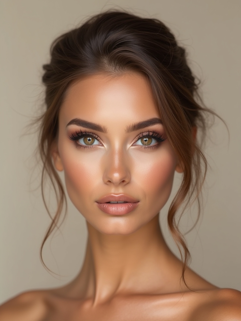 dewy skin brown liner