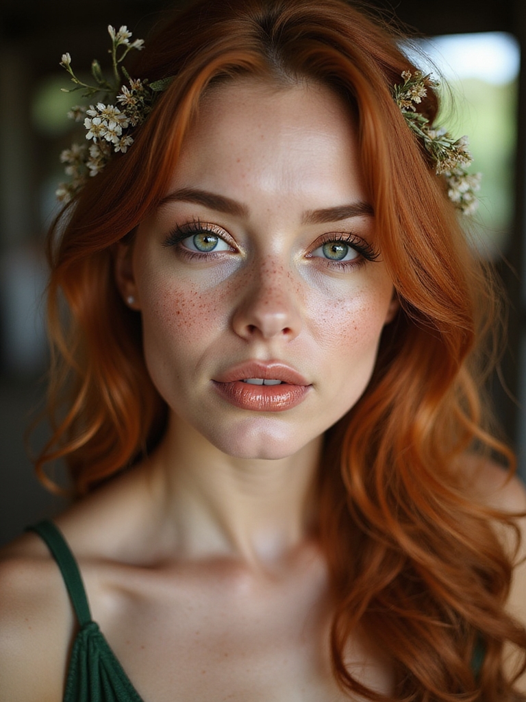 dewy wildflower cottage glam