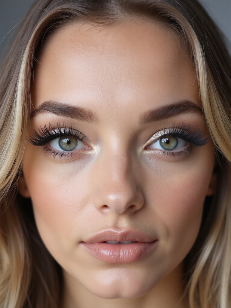doll like fluttering lower lashes