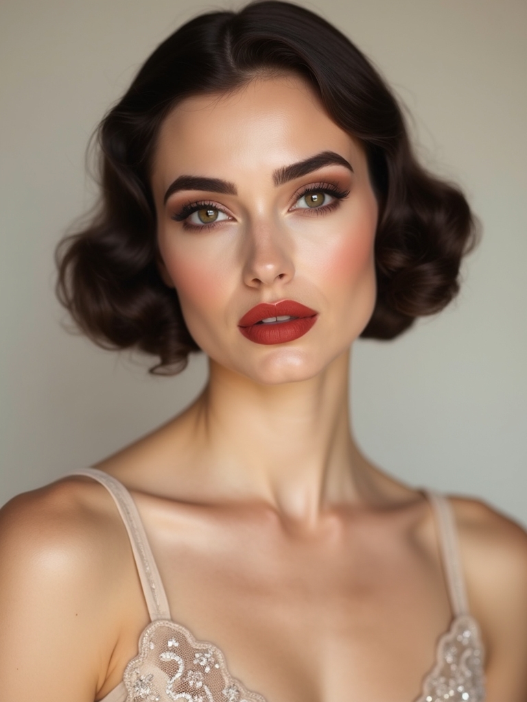 dreamy soft focus 1920s glow