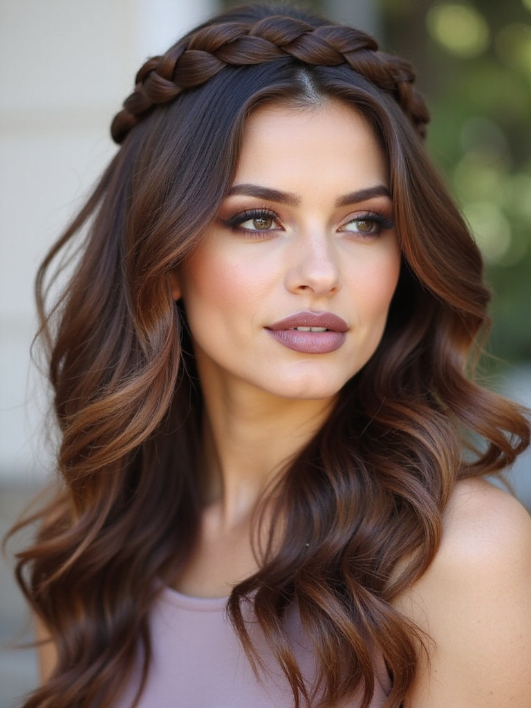 easy waterfall braid technique