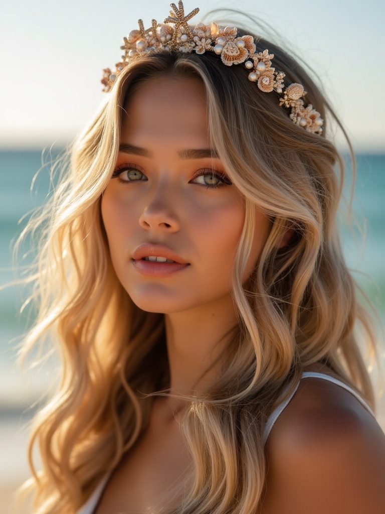 effortless sunny beach waves