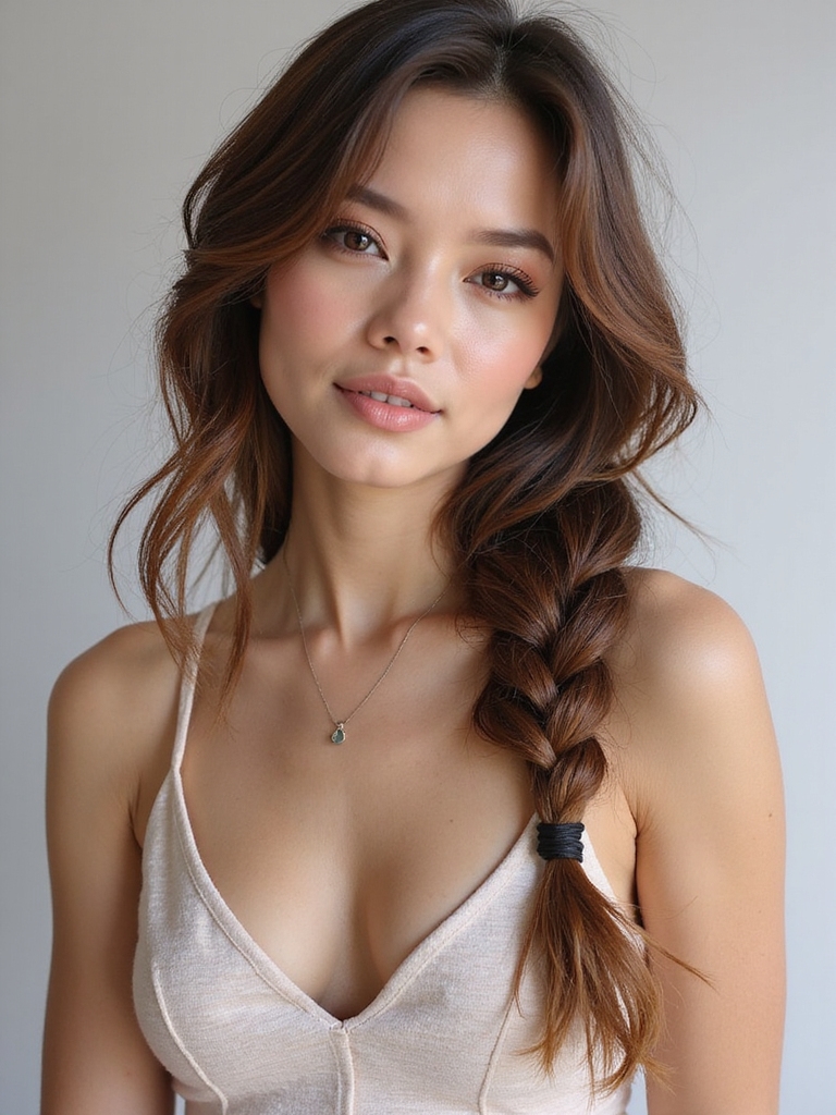 effortlessly charming side braid