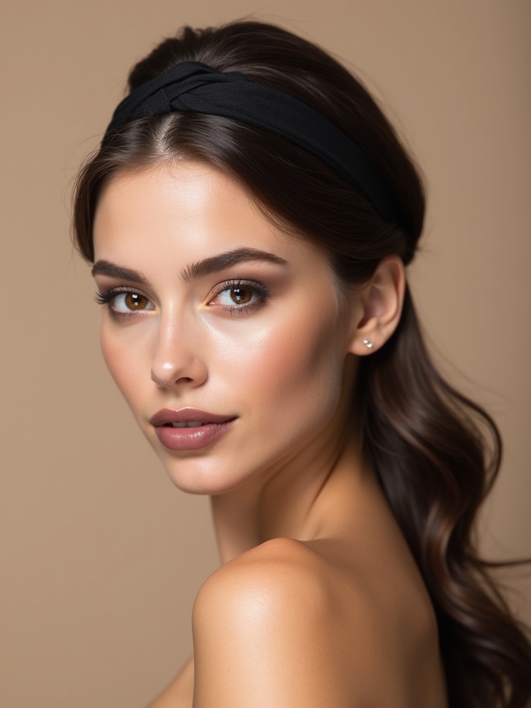 effortlessly chic rolled updo