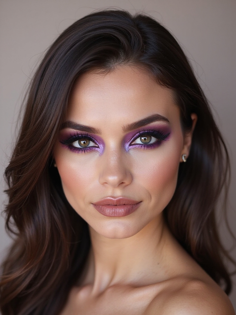 eggplant halo eye drama