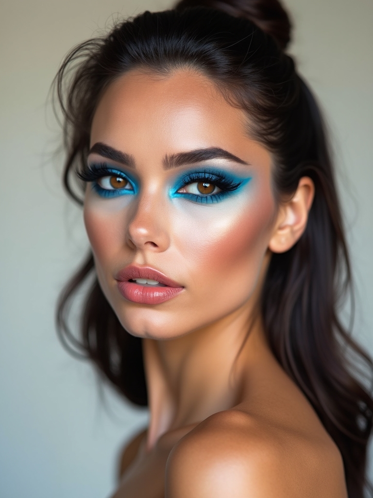 electric blue sky high lashes