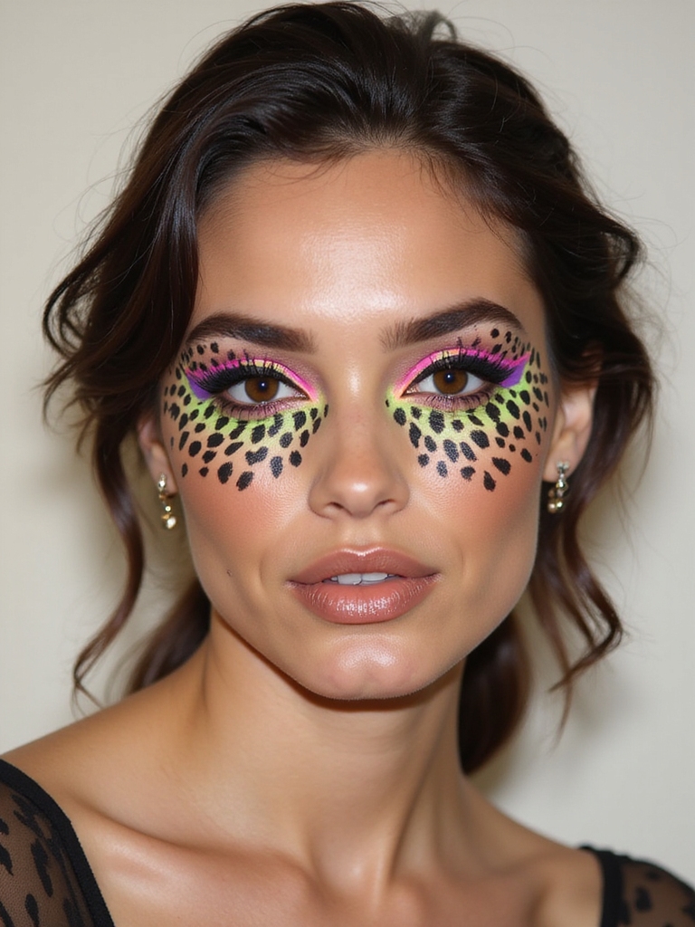 electric neon feline wings