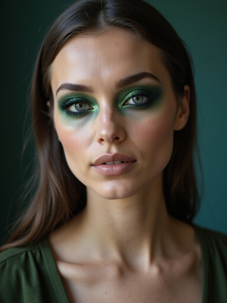 emerald smoky eye tutorial