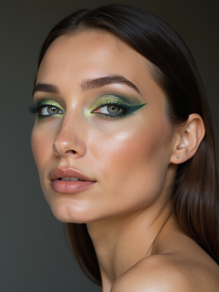 emerald to gold duochrome drama