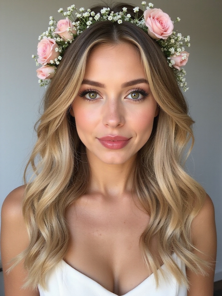 enchanting floral hair accents