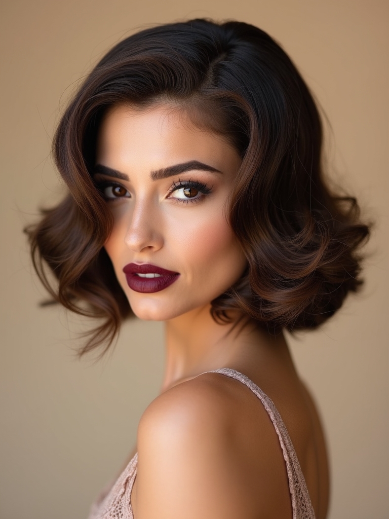 faux bob styling steps