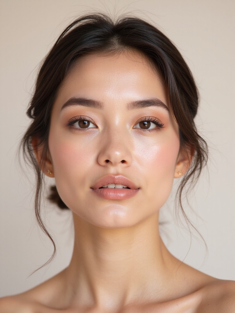 feathered brows breathable skin