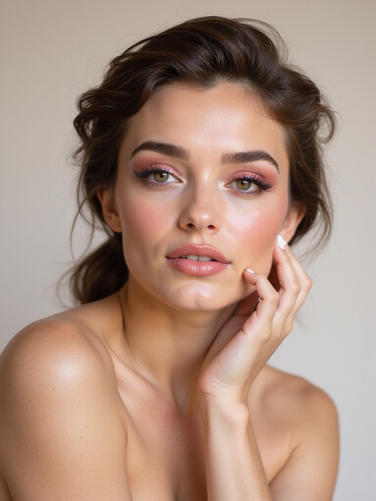 flirty pastel glam with flutter