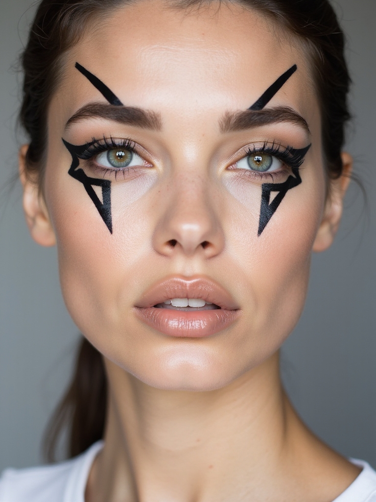 floating graphic negative liner