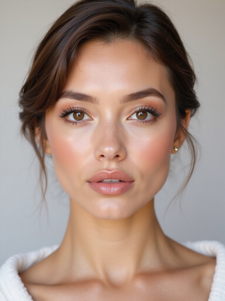 fresh rosy glassy dewy glow