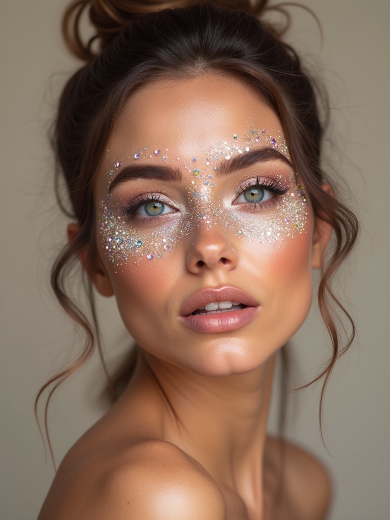 gem clustered prismatic festival sparkle