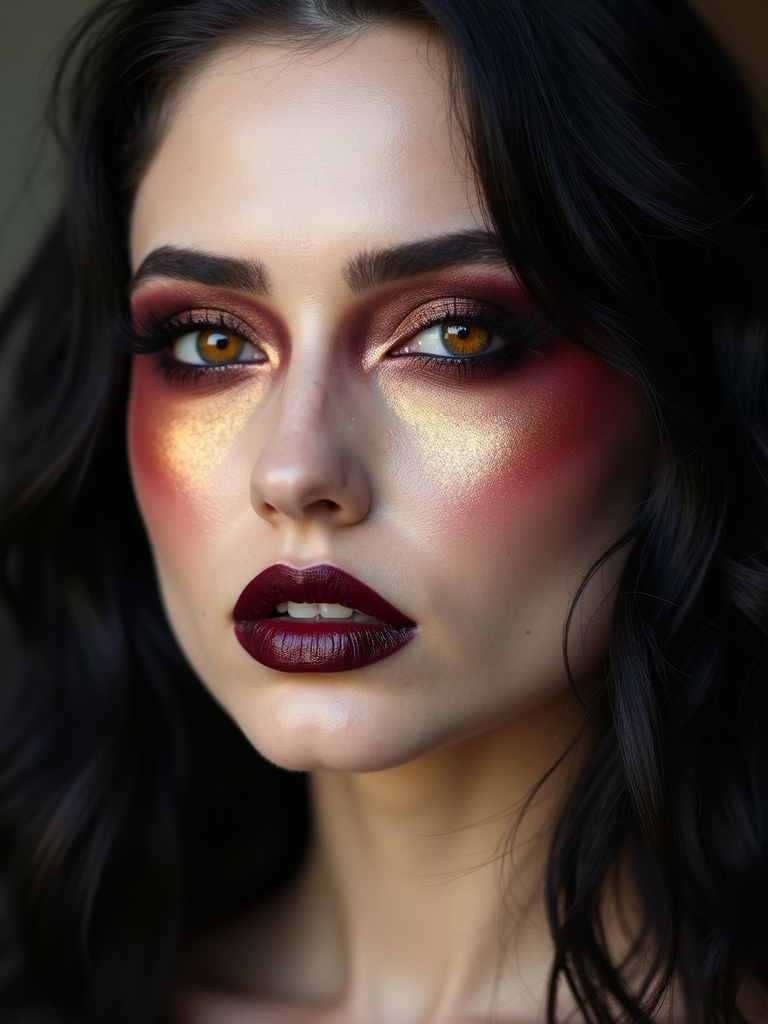 gilded gold smokey vampyre