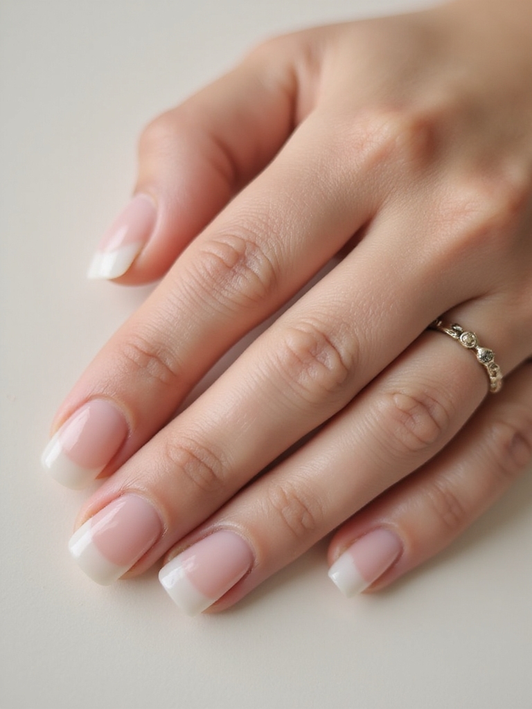 glossy translucent candied tips