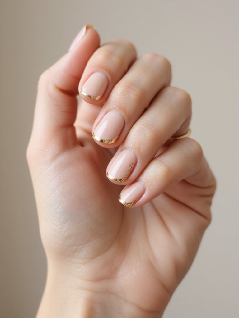 golden negative space arches