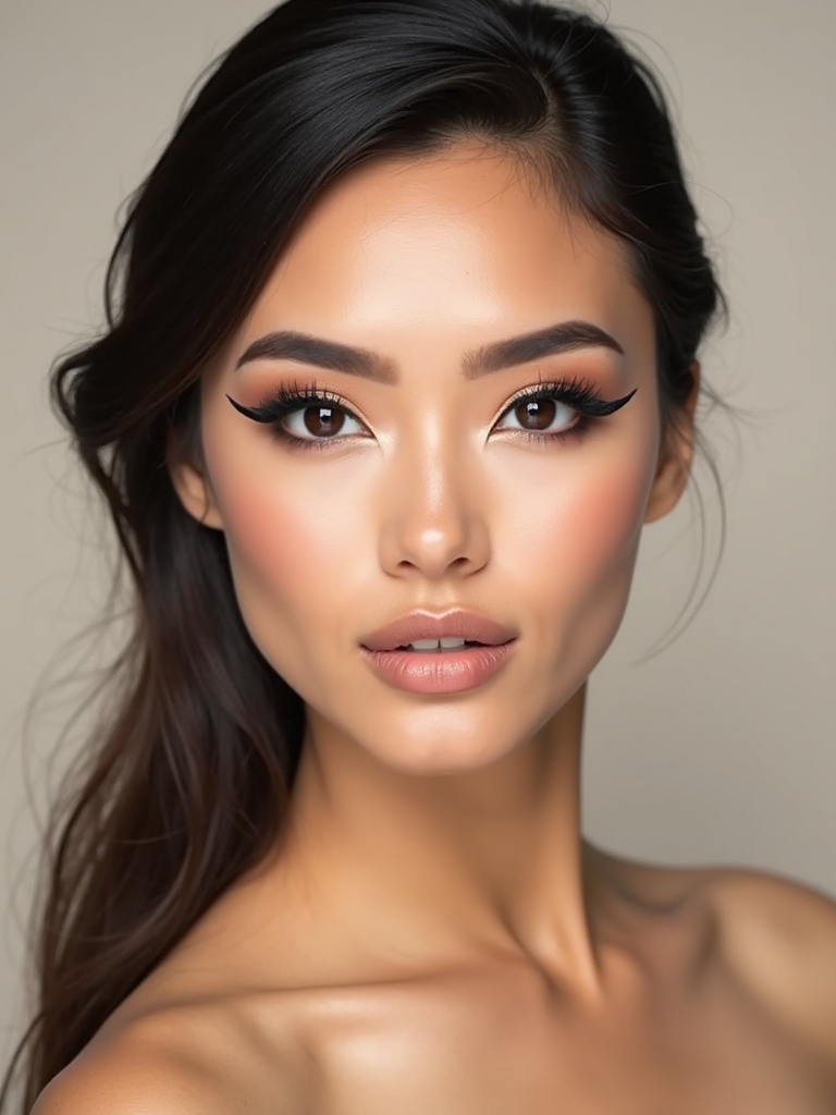 graphic floating crease wink